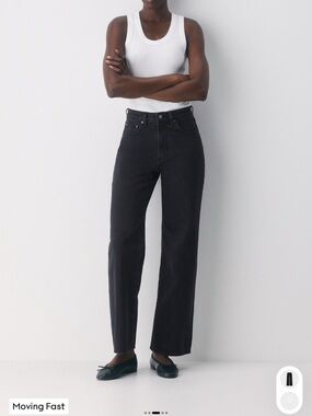 Aritzia denim forum Farrah Curve Fit high rise wide leg Jean
